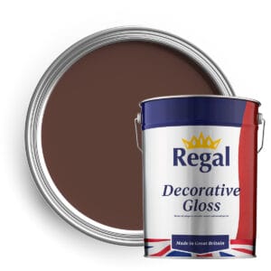 One Coat Gloss Paint 5l Chocolate Brown