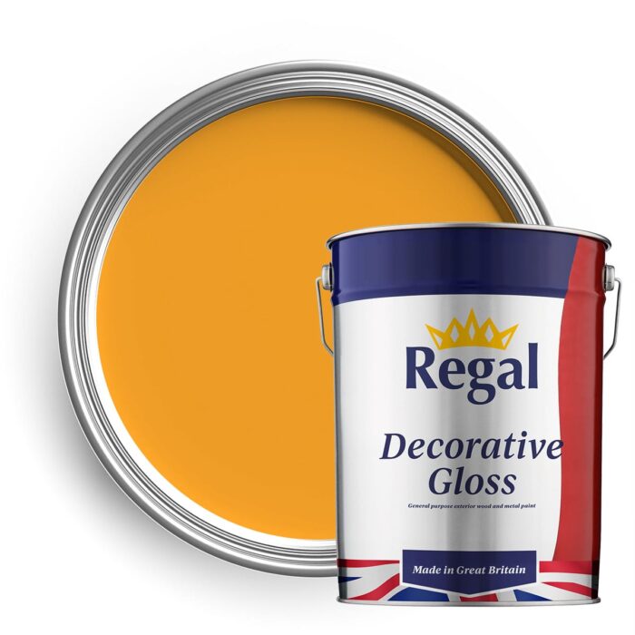 One Coat Gloss Paint 5l JCB Yellow