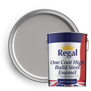 One Coat High Build Steel Enamel Paint 20l Light Grey
