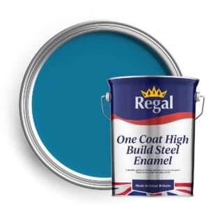 One Coat High Build Steel Enamel Paint 5l Cornflower Blue