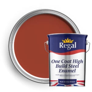 One Coat High Build Steel Enamel Paint 5l Red Oxide