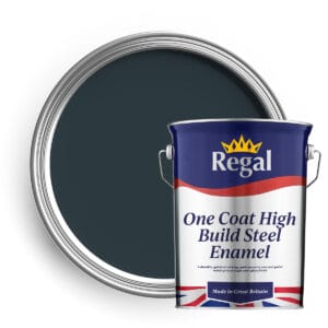 One Coat High Build Steel Enamel Paint 5l Slate Grey