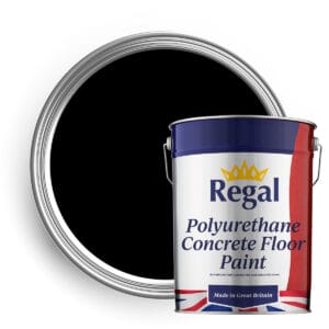Polyurethane Concrete Floor Paint 20L Black