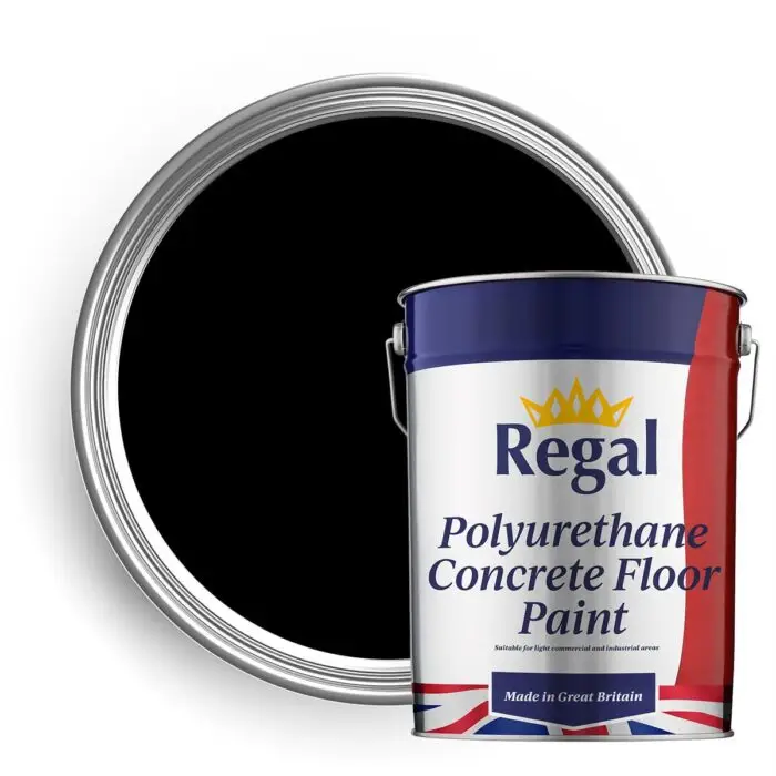 Polyurethane Concrete Floor Paint 20L Black