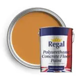 Polyurethane Concrete Floor Paint 20L Caterpillar Yellow