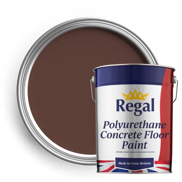 Polyurethane Concrete Floor Paint 20L Chocolate Brown