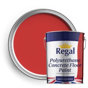 Polyurethane Concrete Floor Paint 20L Post Office Red