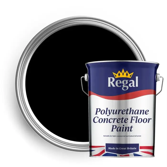 Polyurethane Concrete Floor Paint 5L Black