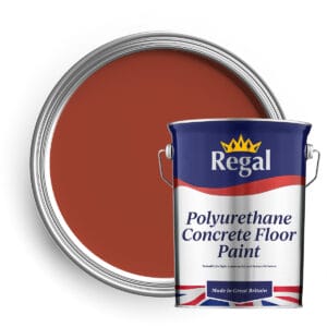 Polyurethane Concrete Floor Paint 5L Red Oxide