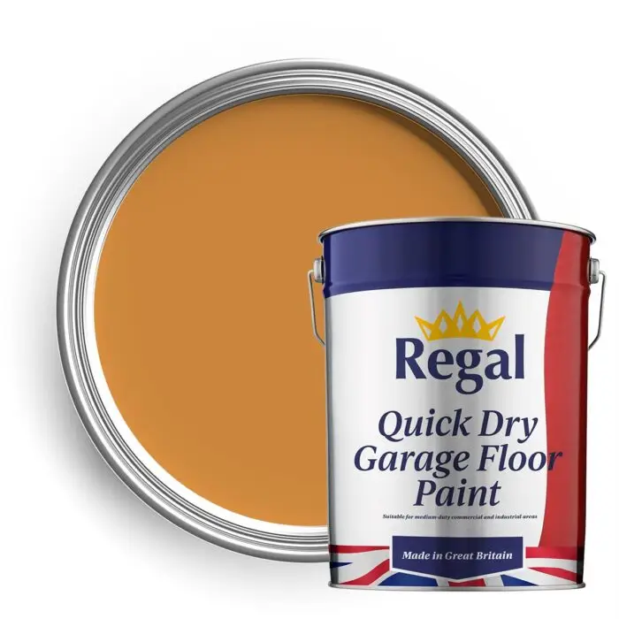 Quick Dry Garage Floor Paint 20l Caterpillar Yellow