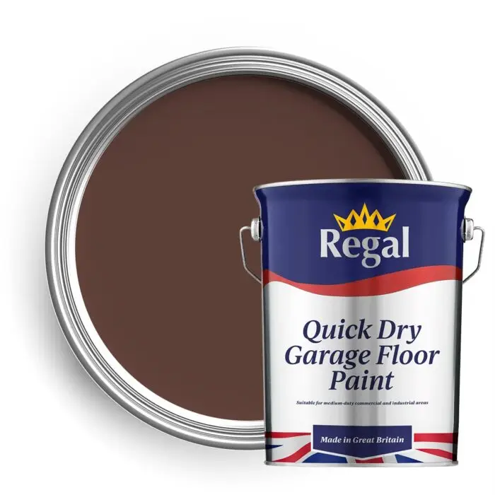 Quick Dry Garage Floor Paint 5l Chocolate Brown