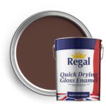 Quick Drying Gloss Enamel 20l Chocolate Brown