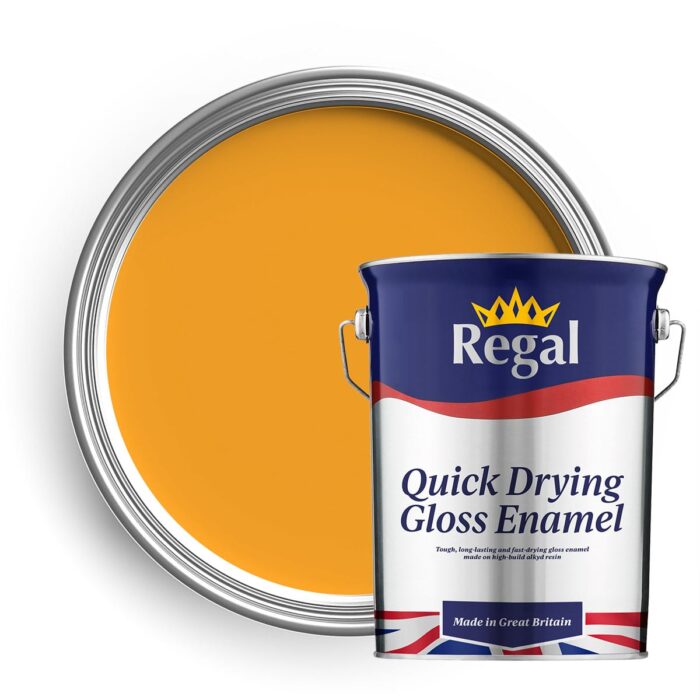 Quick Drying Gloss Enamel 5l JCB Yellow