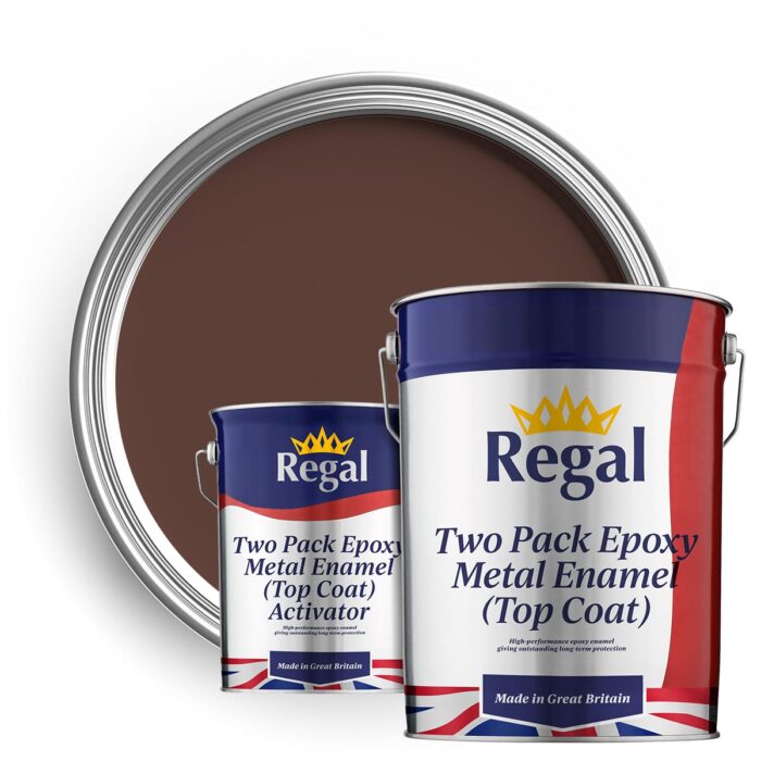 Two-Pack Epoxy Topcoat Enamel 20l Chocolate Brown