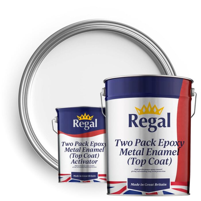Two-Pack Epoxy Topcoat Enamel 20l White
