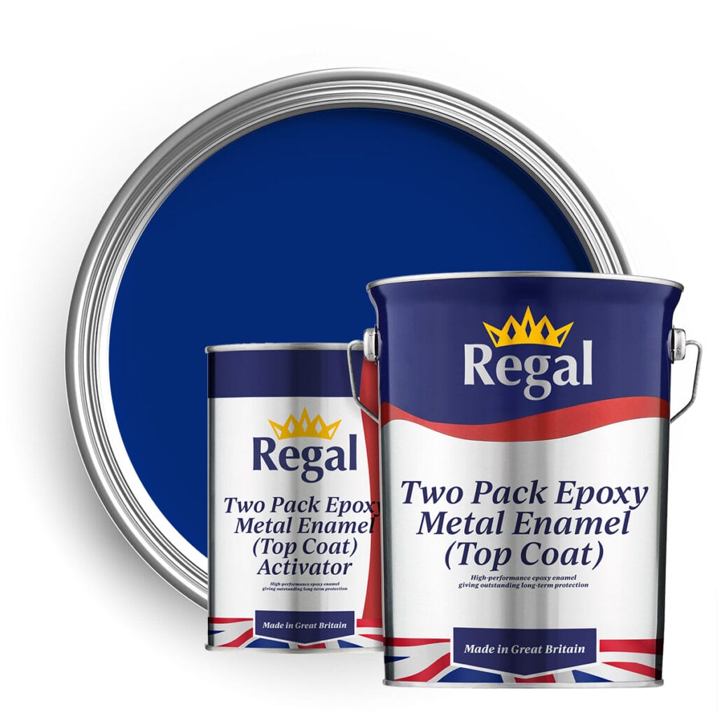 Two-Pack Epoxy Topcoat Enamel 5l Ford Tractor Blue