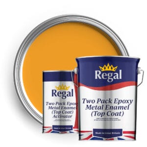 Two-Pack Epoxy Topcoat Enamel 5l JCB Yellow