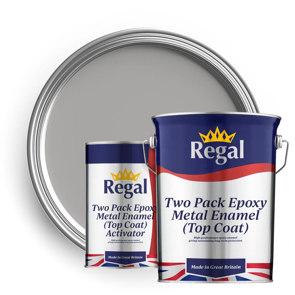 Two-Pack Epoxy Topcoat Enamel 5l Light Grey