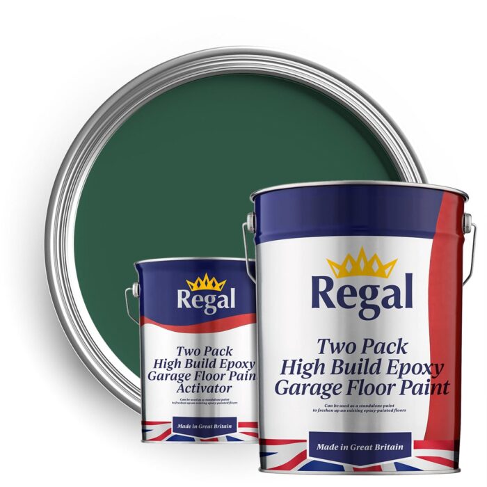 Two-Pack High Build Epoxy Garage Floor Paint 20l Brunswick Green