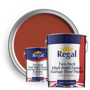 Two-Pack High Build Epoxy Garage Floor Paint 20l Red Oxide