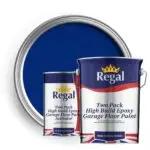 Two-Pack High Build Epoxy Garage Floor Paint 5l Ford Tractor Blue