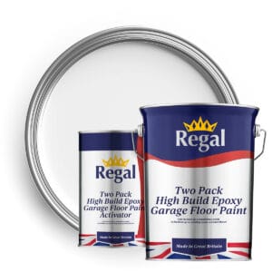 Two-Pack High Build Epoxy Garage Floor Paint 5l White