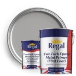 Two-Pack Epoxy Metal Primer First Coat 20L - 5L activator LIGHT GREY