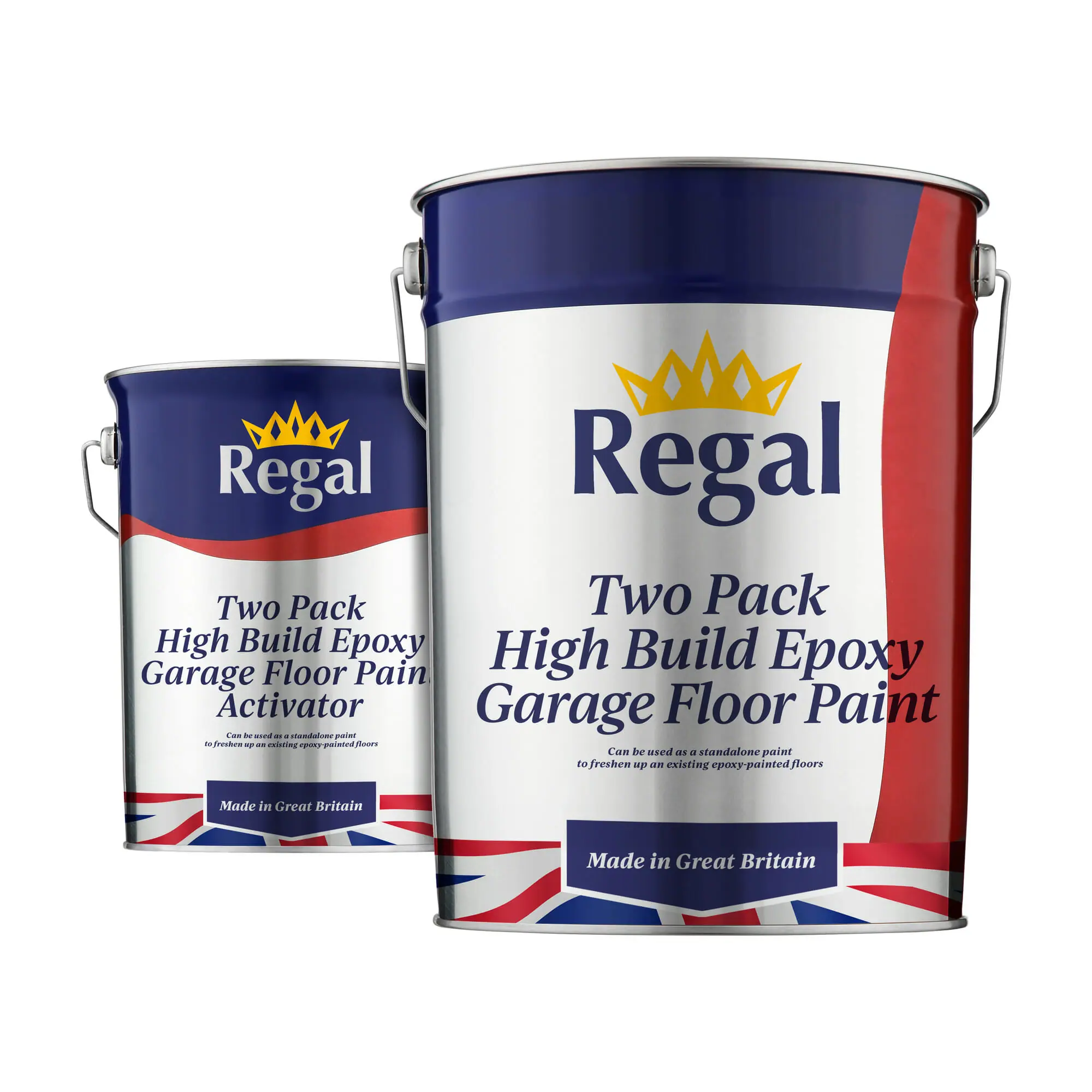 Two-Pack High Build Epoxy Garage Floor Paint
