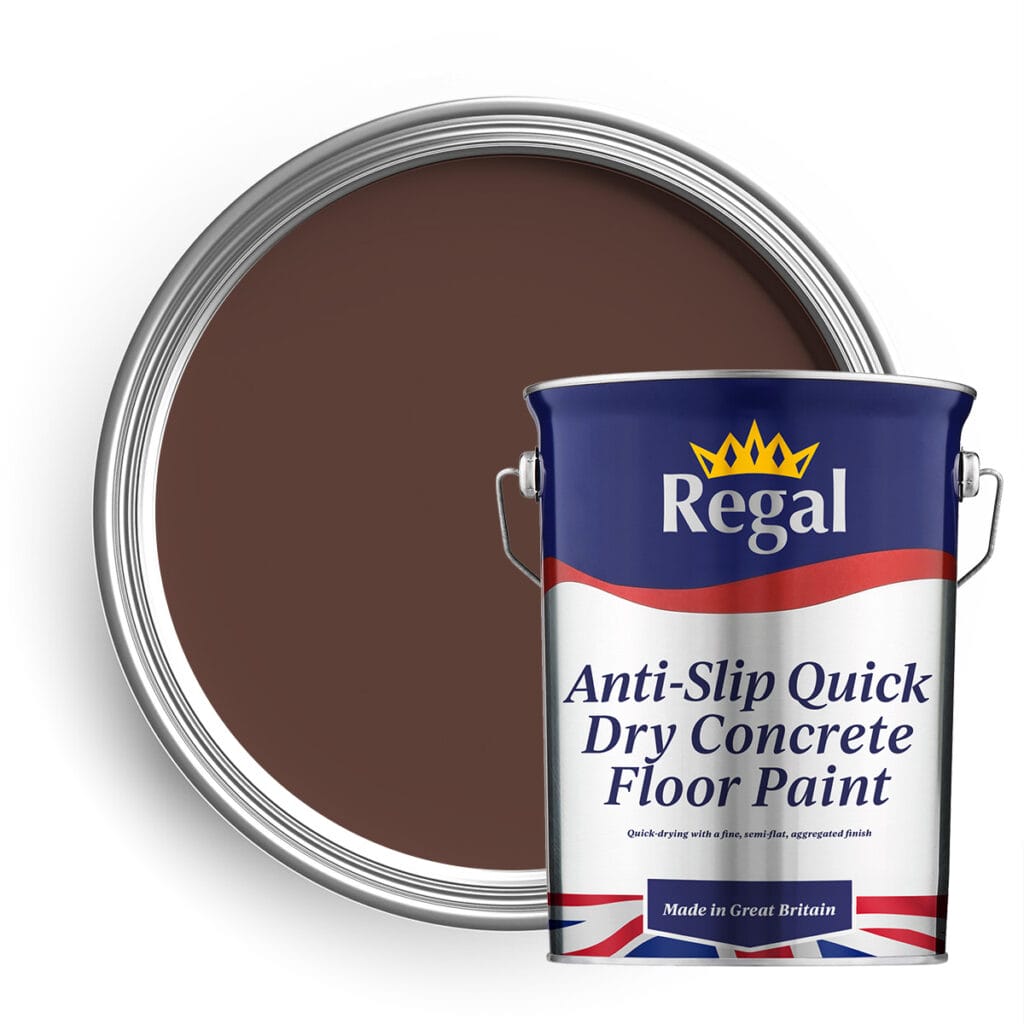 Antislip Quick Dry Concrete Floor Paint 5l Chocolate Brown