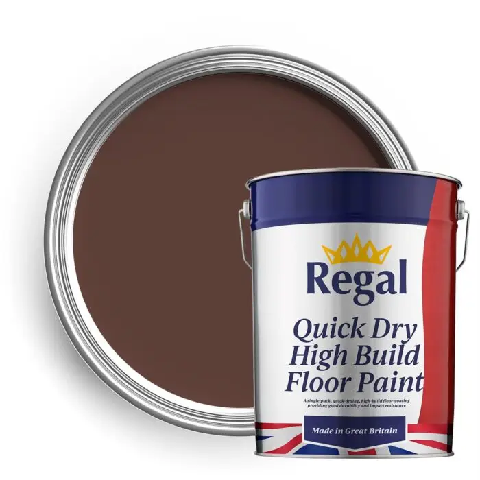 Quick Dry High Build Floor Paint 20l Chocolate Brown