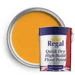 Quick Dry High Build Floor Paint 20l JCB Yellow