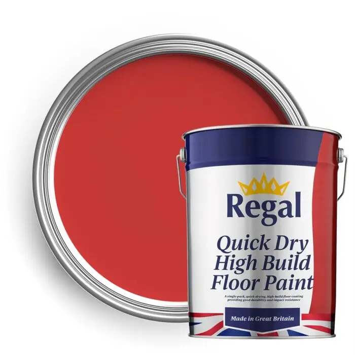 Quick Dry High Build Floor Paint 20l Post Office Red