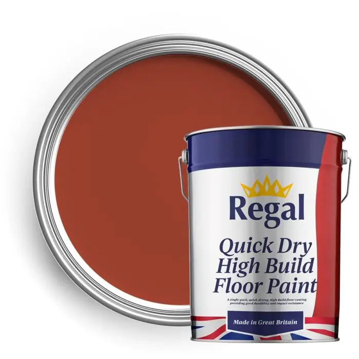 Quick Dry High Build Floor Paint 20l Red Oxide