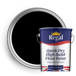 Quick Dry High Build Floor Paint 5l Black