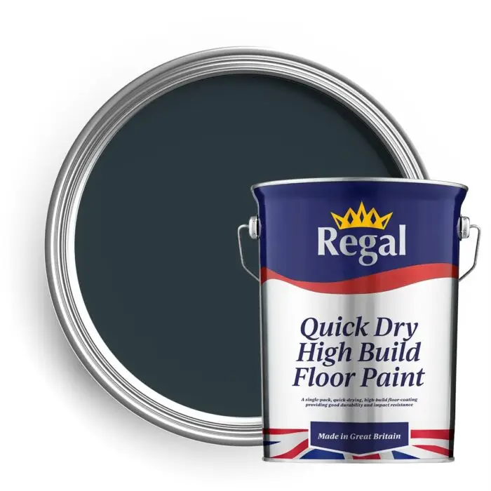 Quick Dry High Build Floor Paint 5l Slate Grey