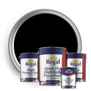 Single Pack Floor Paint Bundle 20L Black