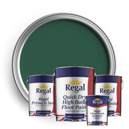 Single Pack Floor Paint Bundle 20L Brunswick Green