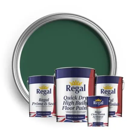 Single Pack Floor Paint Bundle 20L Brunswick Green