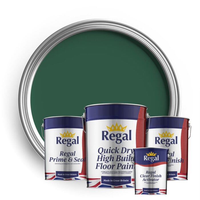 Single Pack Floor Paint Bundle 20L Brunswick Green Bundle