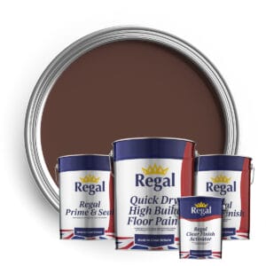 Single Pack Floor Paint Bundle 20L Chocolate Brown