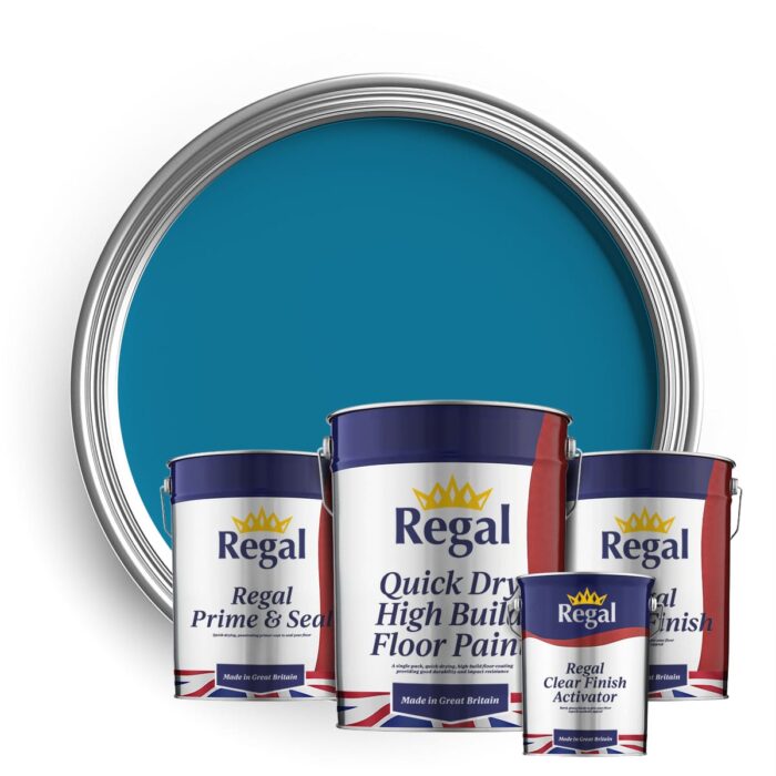 Single Pack Floor Paint Bundle 20L Cornflower Blue Bundle