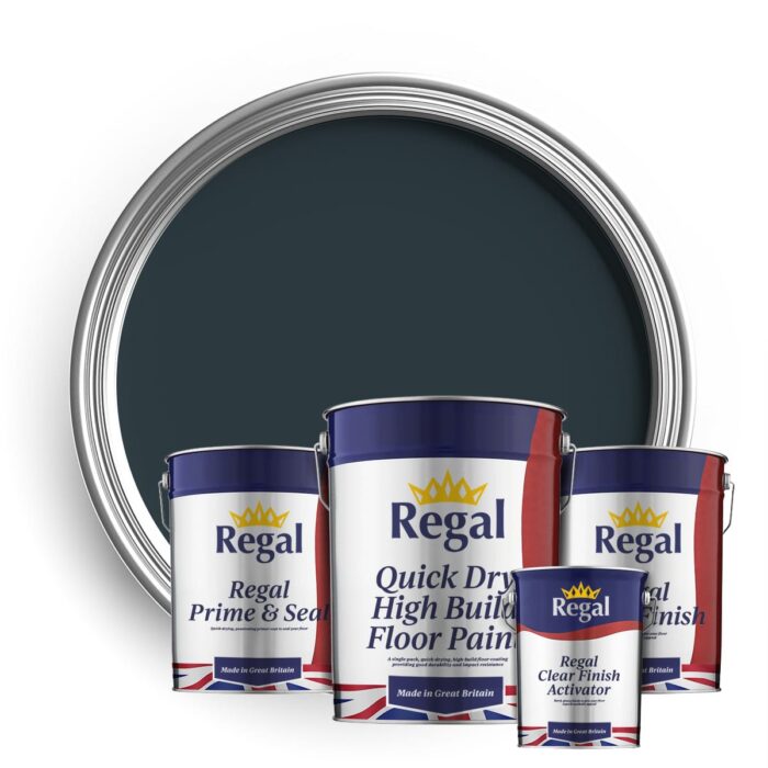Single Pack Floor Paint Bundle 20L Slate Grey