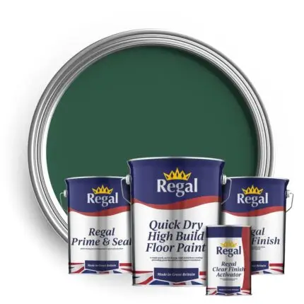 Single Pack Floor Paint Bundle 5L Brunswick Green
