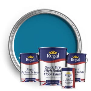 Single Pack Floor Paint Bundle 5L Cornflower Blue