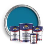 Single Pack Floor Paint Bundle 5L Cornflower Blue Bundle