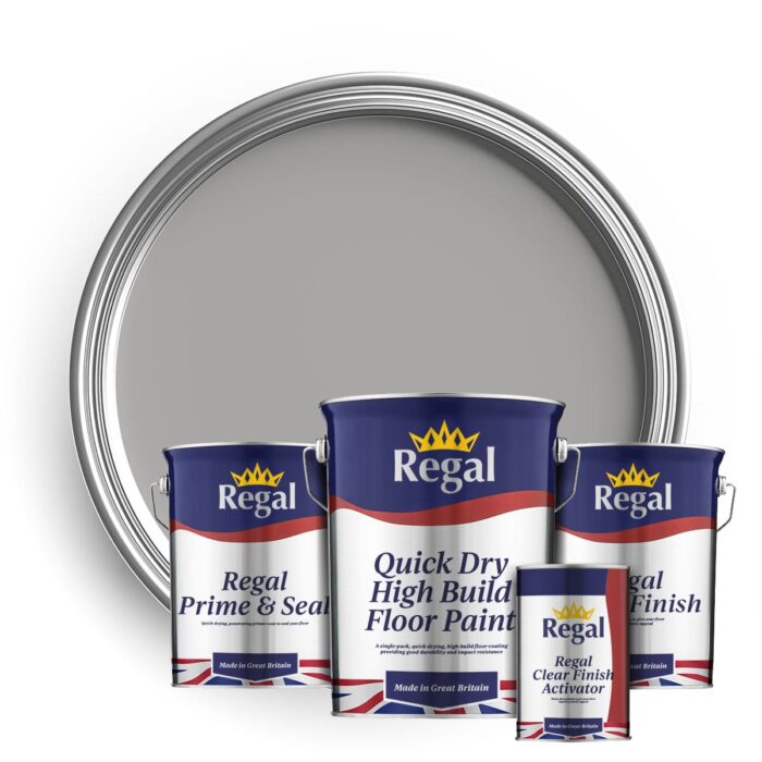 Single Pack Floor Paint Bundle 5l Light Grey