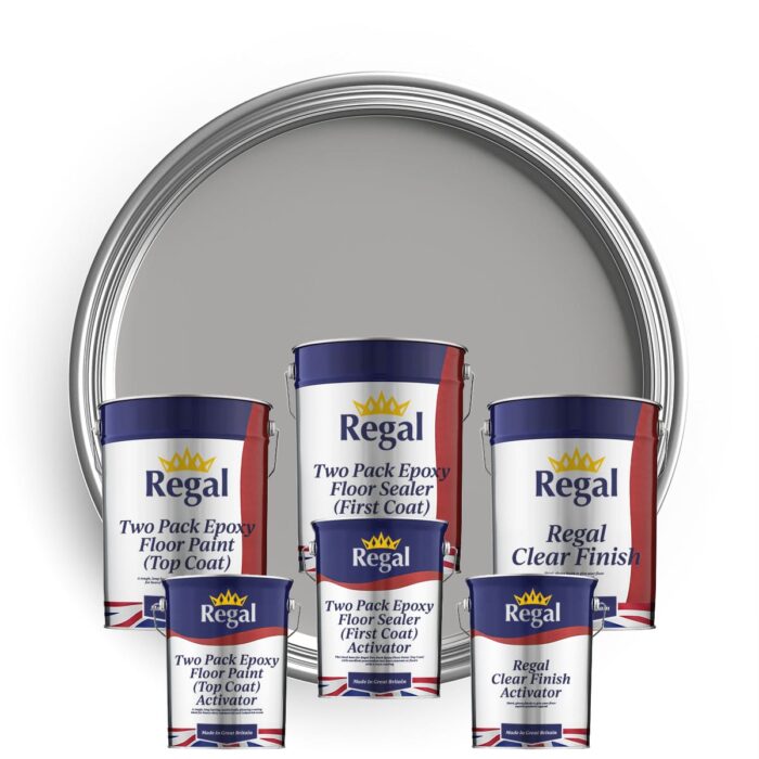 Two Pack Floor Paint Bundle 20l Light Grey Bundle