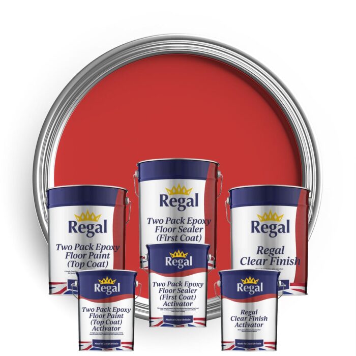 Two Pack Floor Paint Bundle 20l Post Office Red Bundle