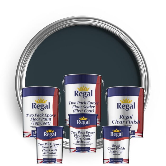Two Pack Floor Paint Bundle 20l Slate Grey