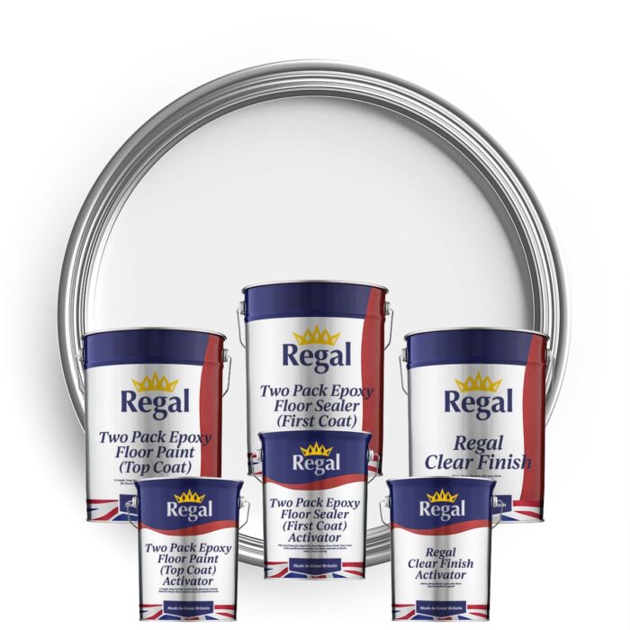 Two Pack Floor Paint Bundle 20l White Bundle